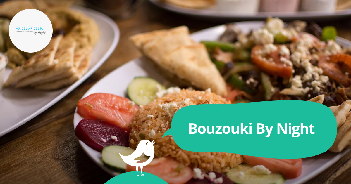 Bouzouki By Night 50 off the first table of the night with First Table