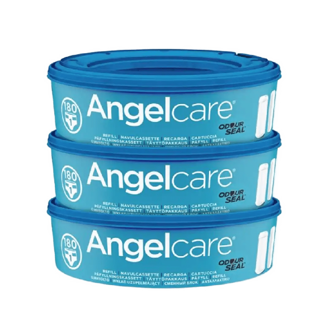 Angelcare Nappy Bin Refills, 3 Pack
