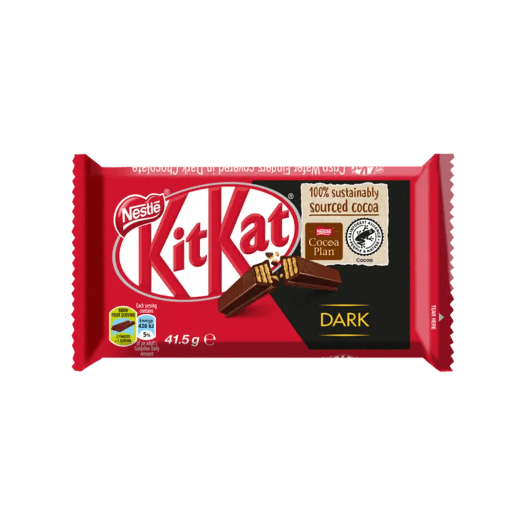 Nestlé Kit Kat Dark Chocolate 4 Finger, 41.5g