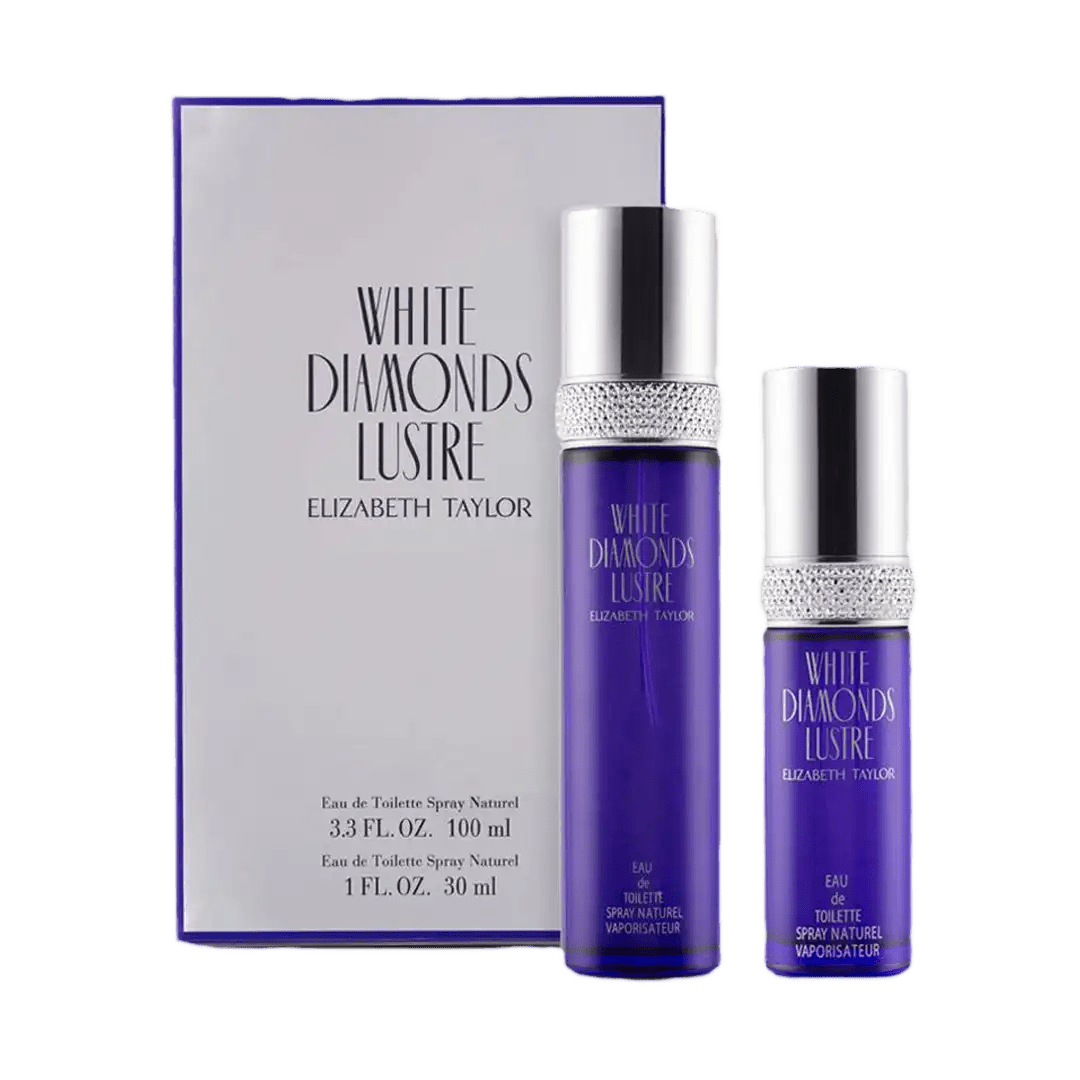 Elizabeth Arden White Diamonds Lustre EDT Combi Pack, 100ml + 30ml