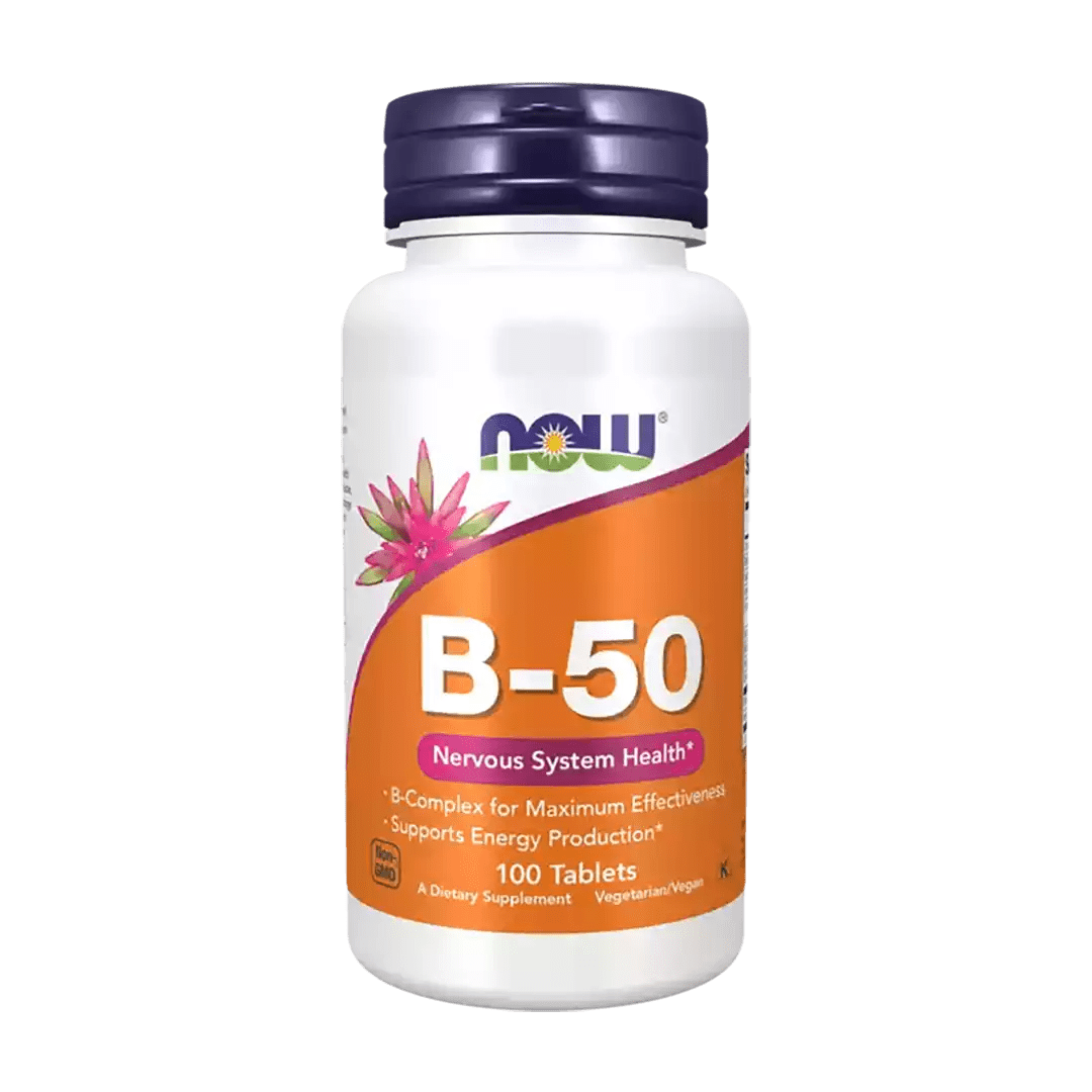 NOW Foods B50 Capsules, 100's