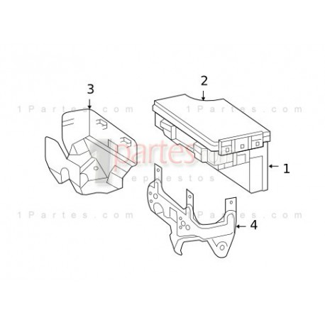 Módulo integrado TIPB / TIPM|Dodge|Caliber|Jeep|Compass|Patriot|MK49