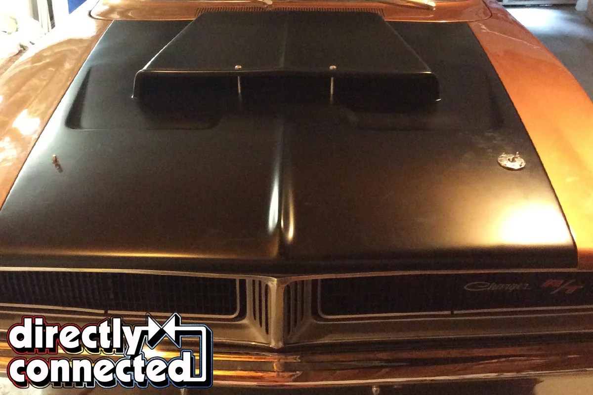 Gallery Custom Fabbing a Hemi Hood Scoop For Project Brazen Mopar