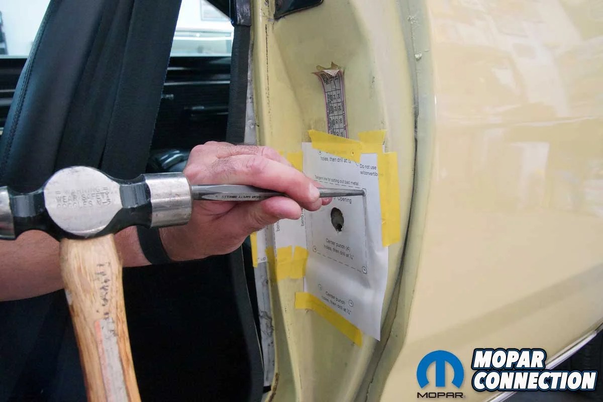 Gallery Install a Classic Industries ABody Door Jamb Repair Plate