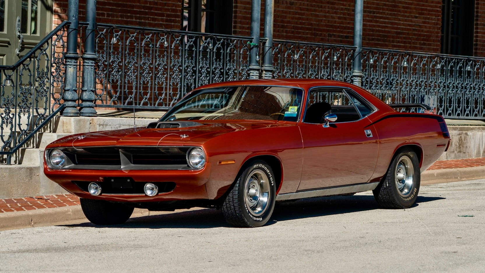 Rare 1970 Plymouth HEMI Cuda in Burnt Orange Goes To Auction