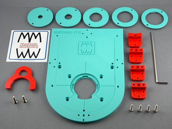 FrästischSet für Makita RT0700 Mopemaster Woodworking