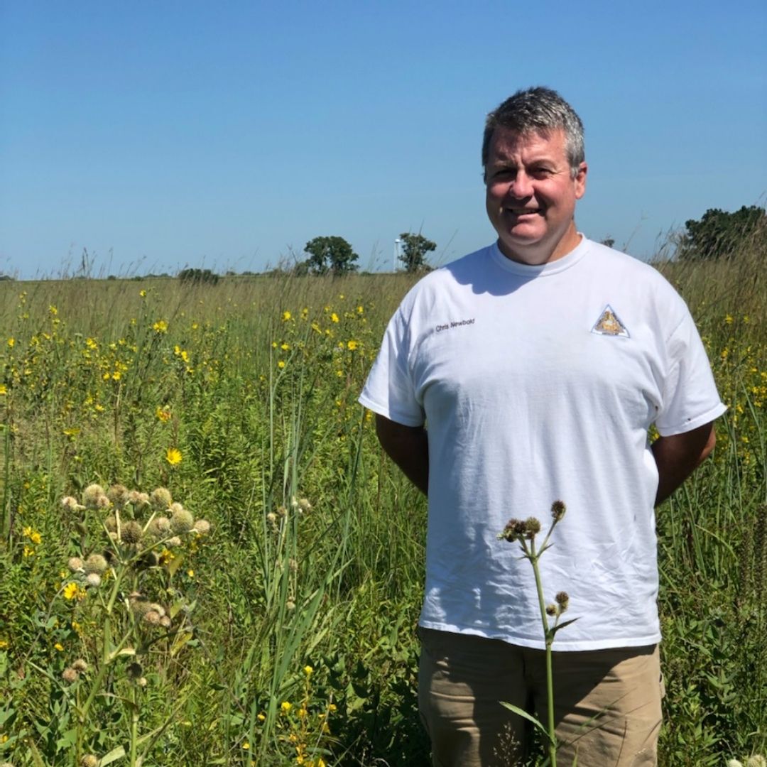 Chris Newbold, Conservation Supervisor Missouri Prairie Foundation