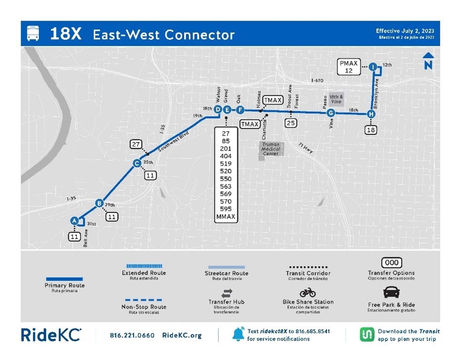 Ride KC’s New EastWest Connector Route Starts July 2 Missouri Public