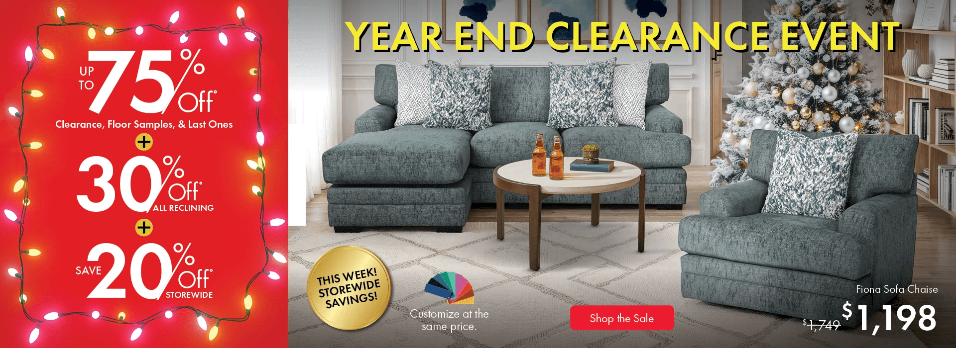 Year End Clearance Event Morris Home Furniture