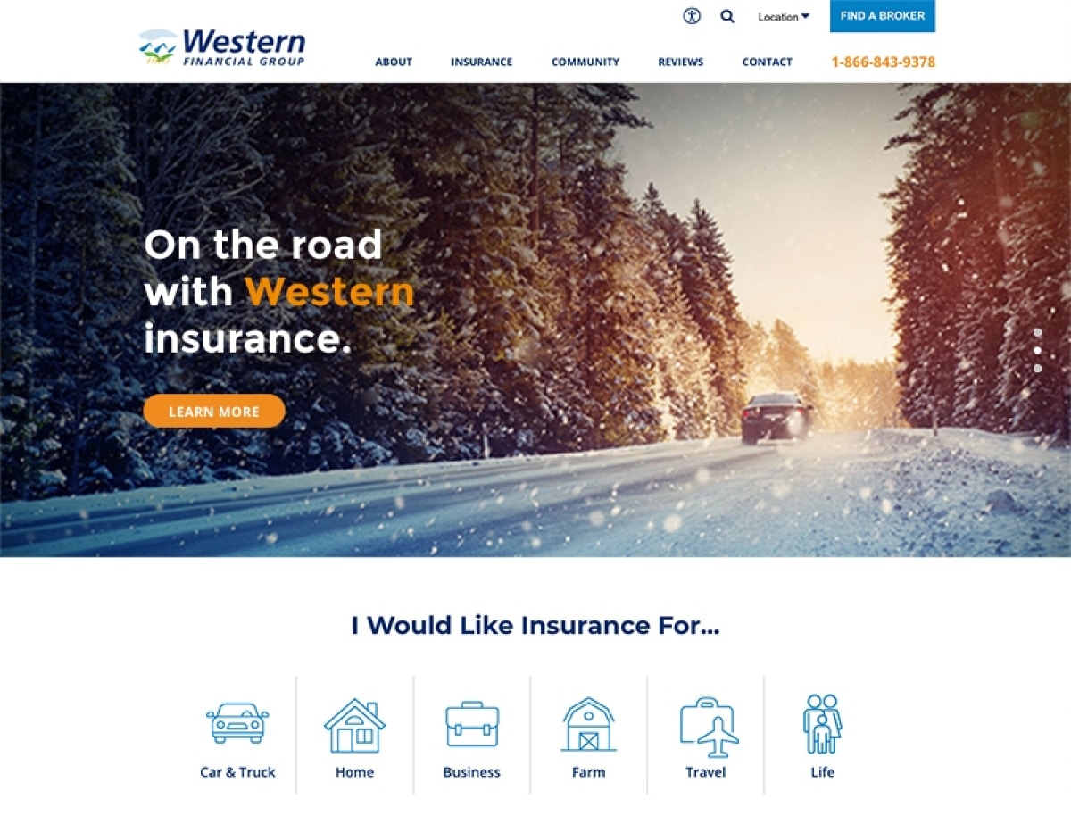 Western Financial Group  Design Portfolio