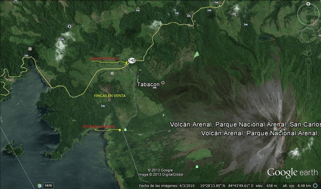 Incredible 425 Acre Development Property Parque Volcan Arenal Moran