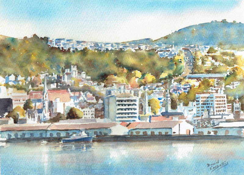 Inner Harbour, Dunedin David Corballis Moray Gallery Dunedin