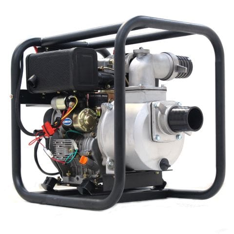 Hyundai 80mm 3″ Electric Start Diesel Water Pump | DHY80E – Moray
