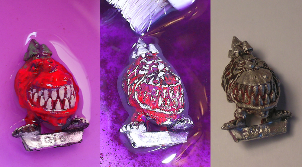 Mordheim » Stripping Paint off of Metal Miniatures