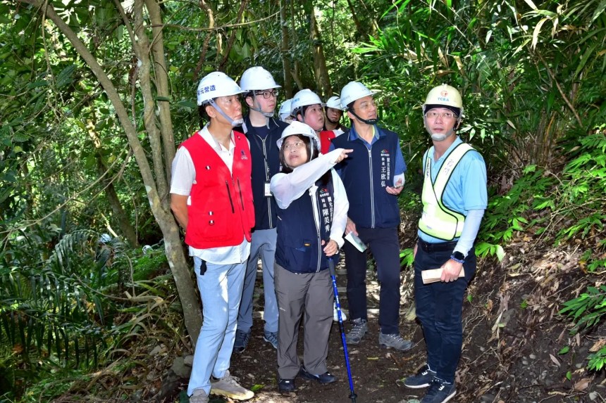 打造原民文化特色登山步道　觀旅局長視察「雪山坑登山步道」預計10月完工