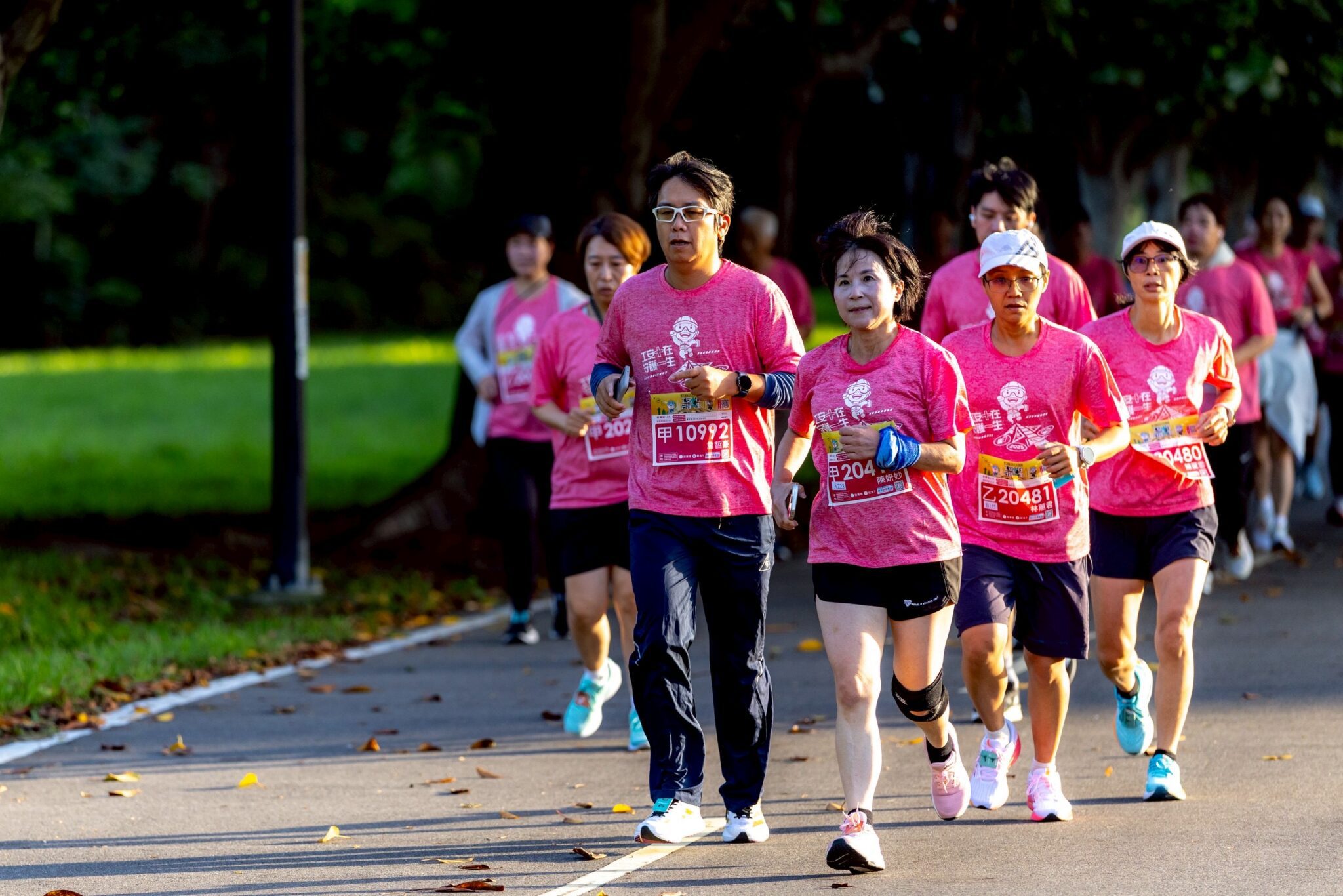 新北第11屆工安盃路跑今晨登場　大小市民3000多人參與 　共同追求健康樂活