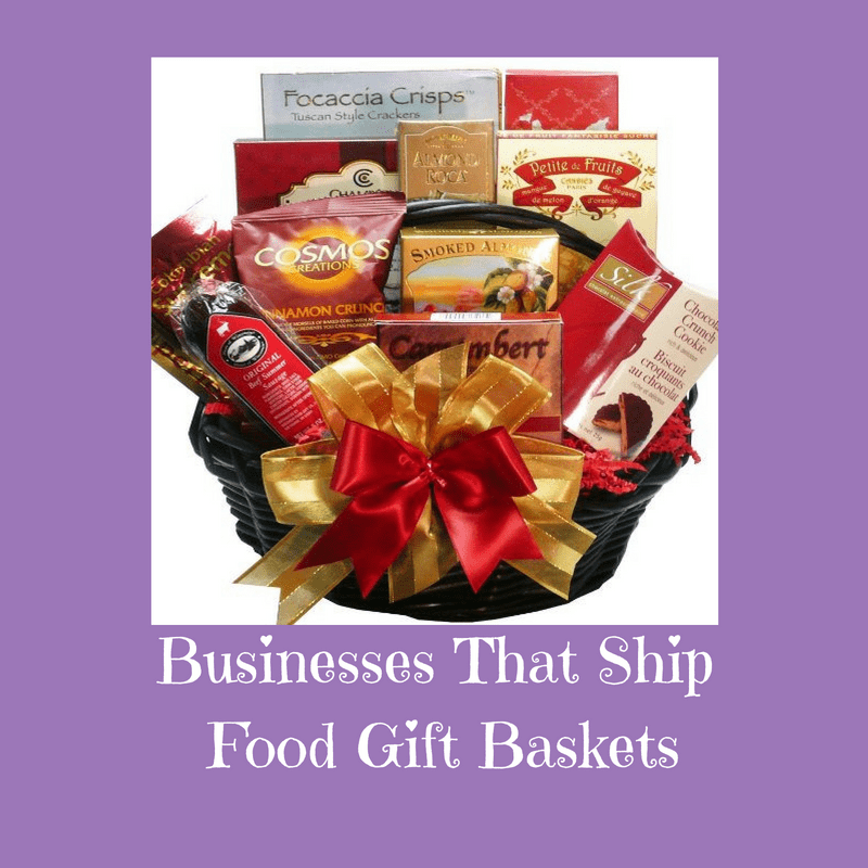 List of Businesses that Ship Food Gift Baskets