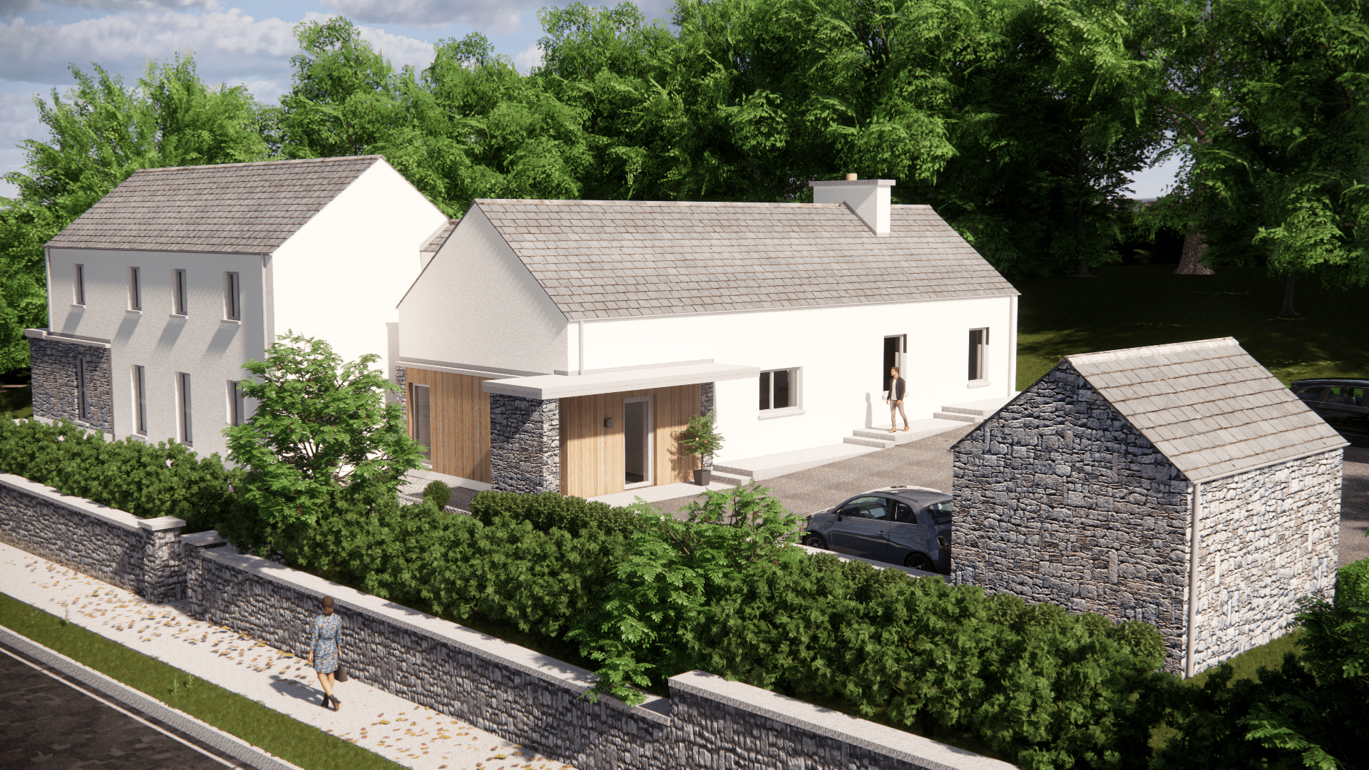 Killucan House & Mews Architects in Mullingar, Westmeath