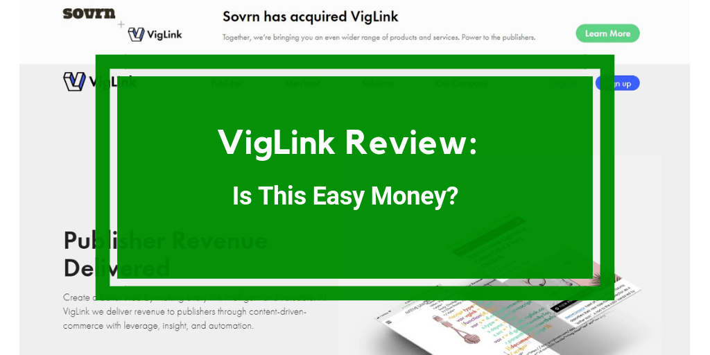 VigLink Review Is This Really Easy Money? More Blogging
