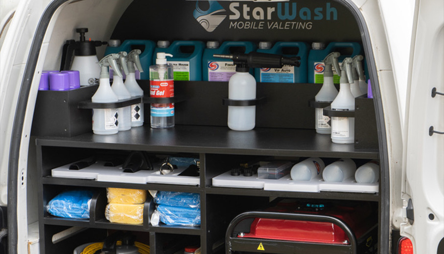 Vehicle detailing custom van fitout project More Creative Cornwall