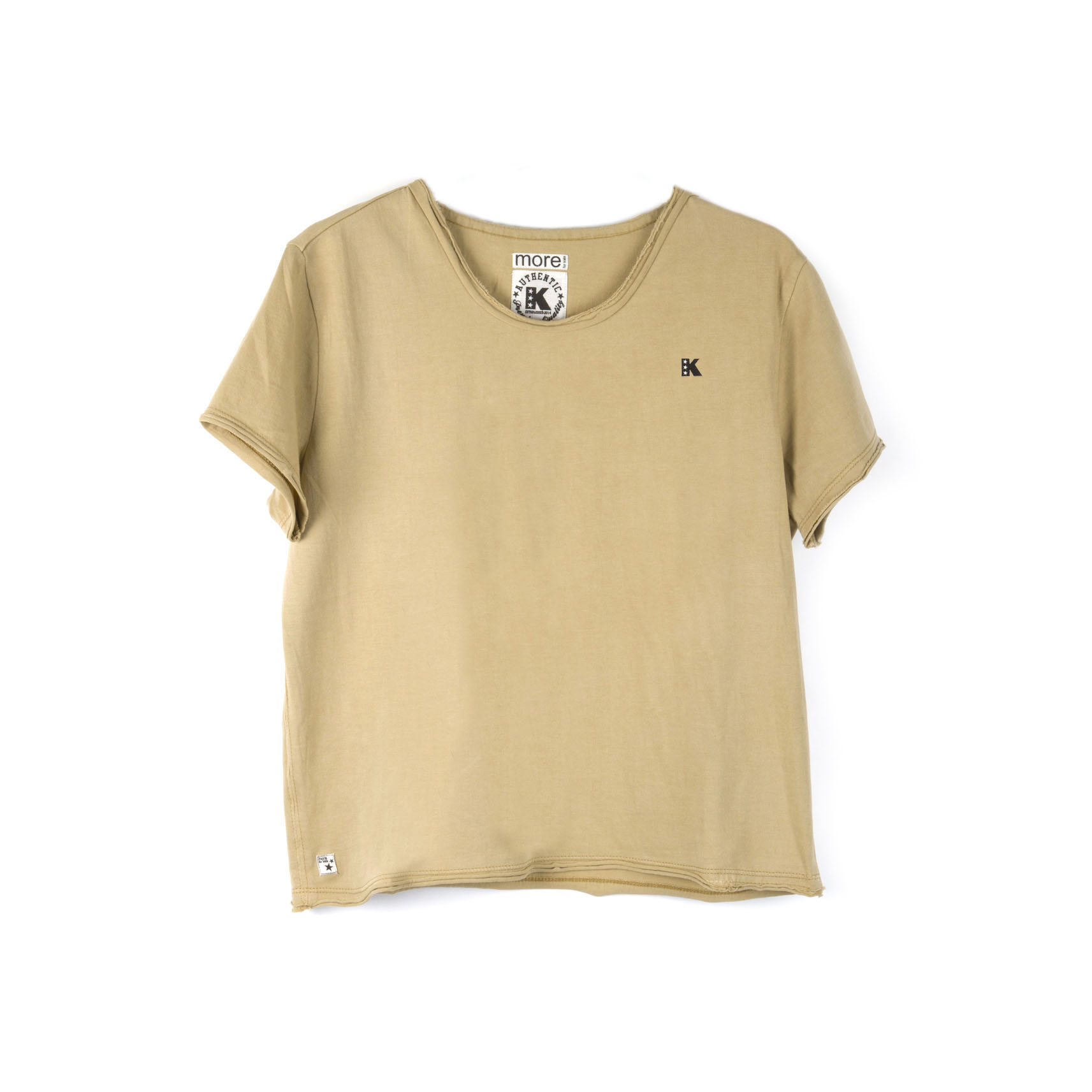 Beige Plus Size, Generous Fit, Essential T Shirt for Boys 25 42