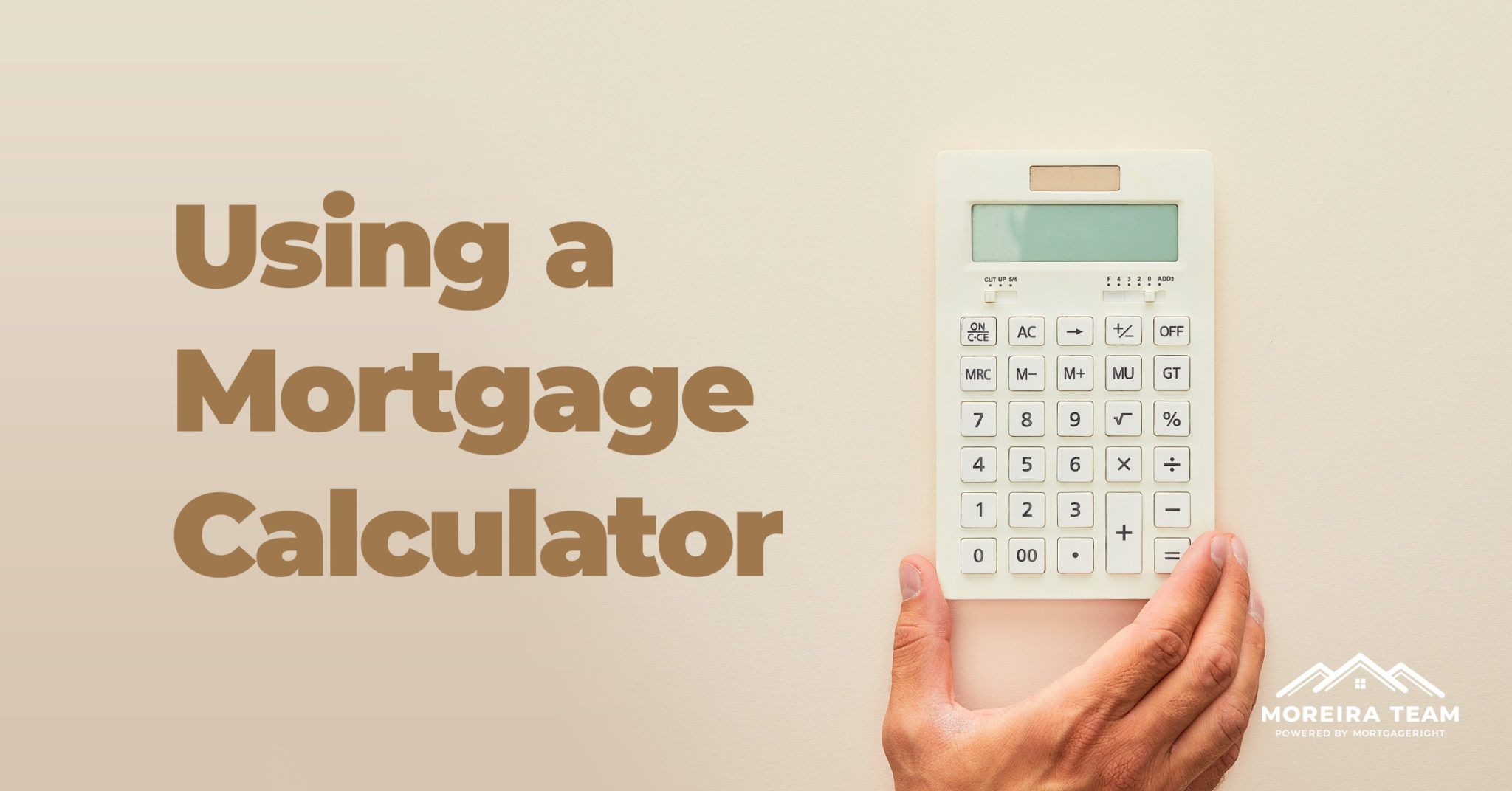 FHA Loan Calculator Simplifying Your Mortgage Planning" Moreira Team