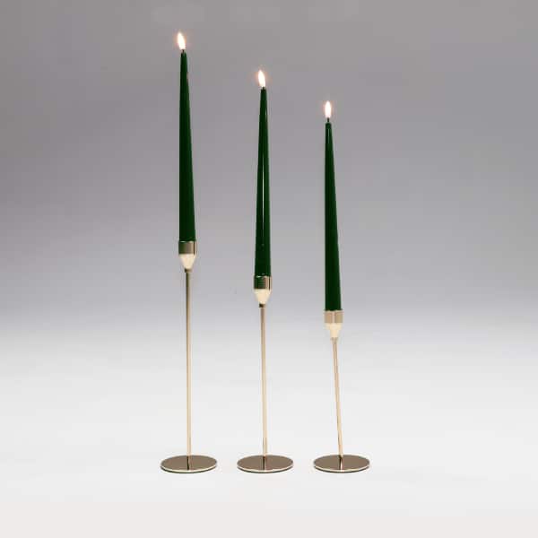 Dark Green LED Dinner Candle More Production Ltd
