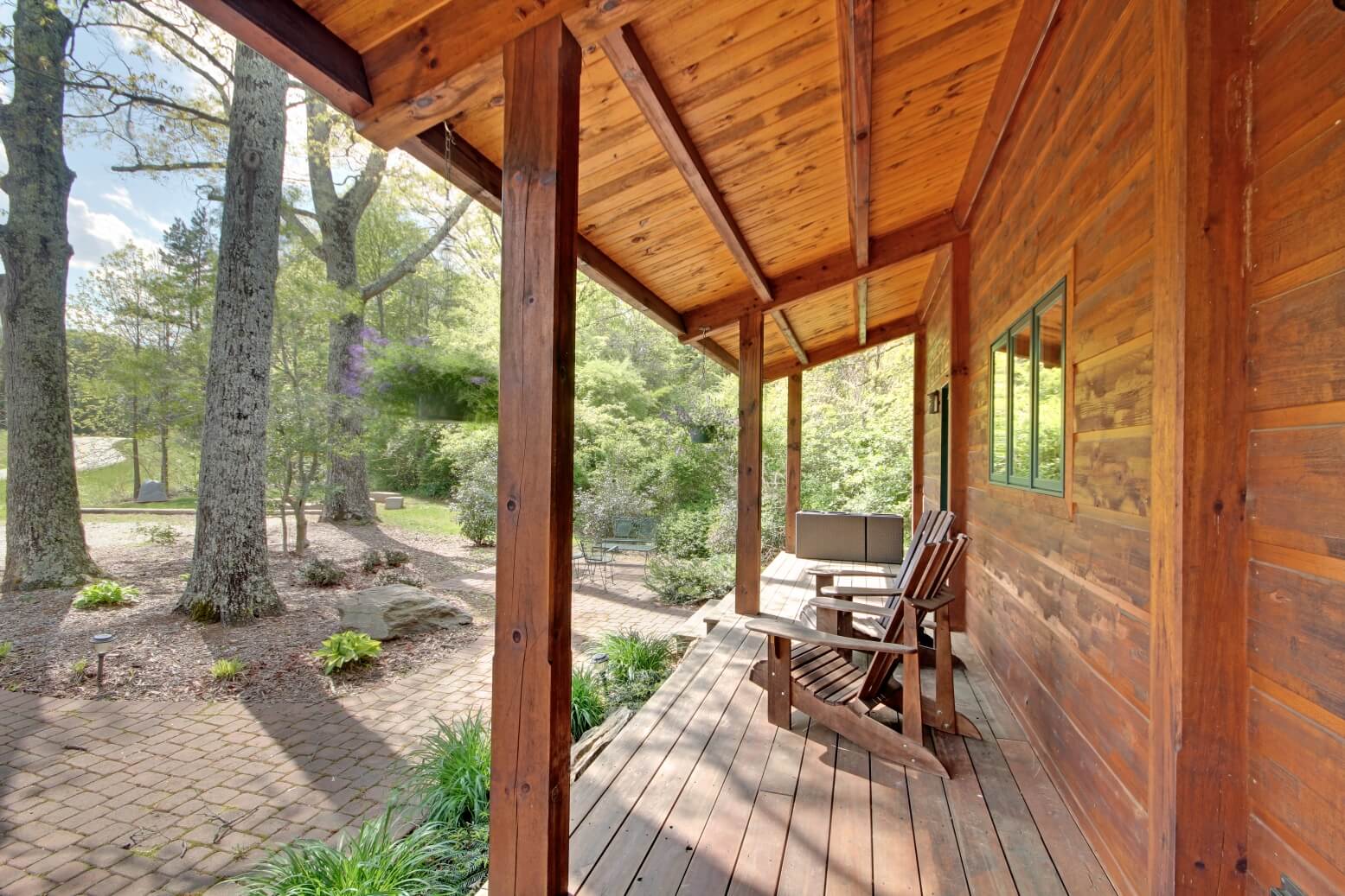 Timber framed porches add yearround living space to your home