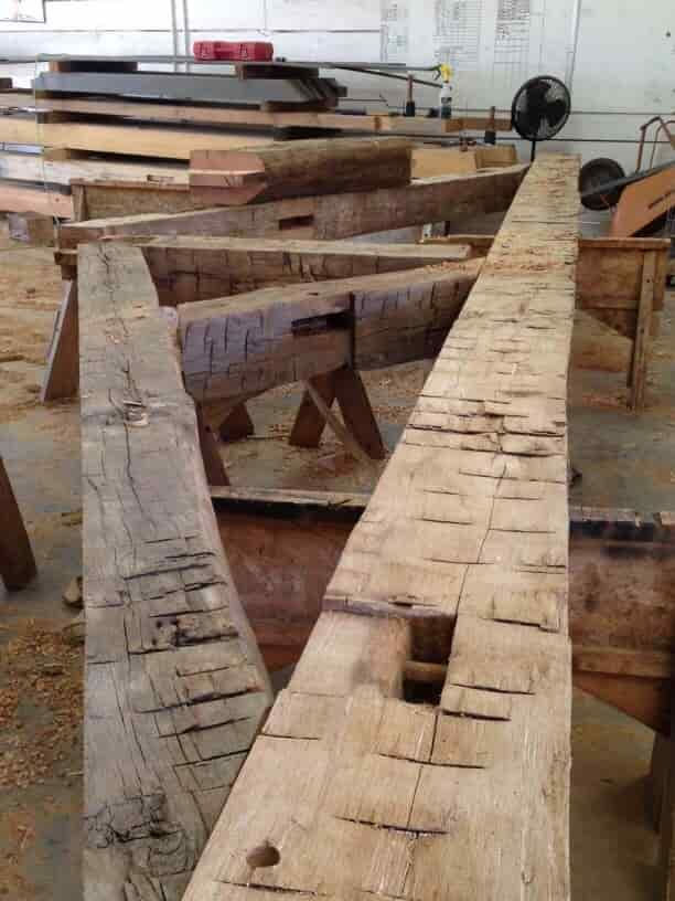 Square Rule & Plumb Line Scribing methods of timber frame layout