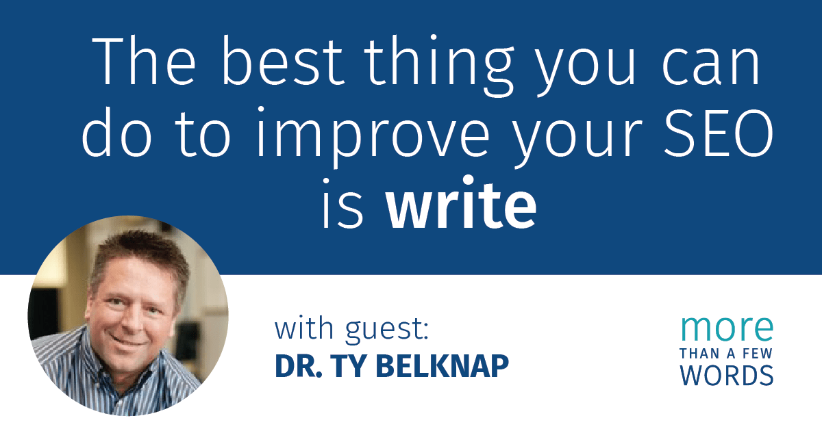DoitYourself SEO with Dr Ty Belknap Marketing Podcast