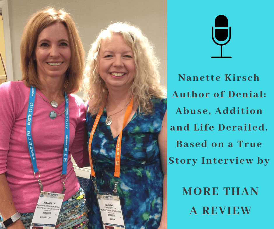 Kirsch Facebook Live Author Interview, Denial Abuse, Addition