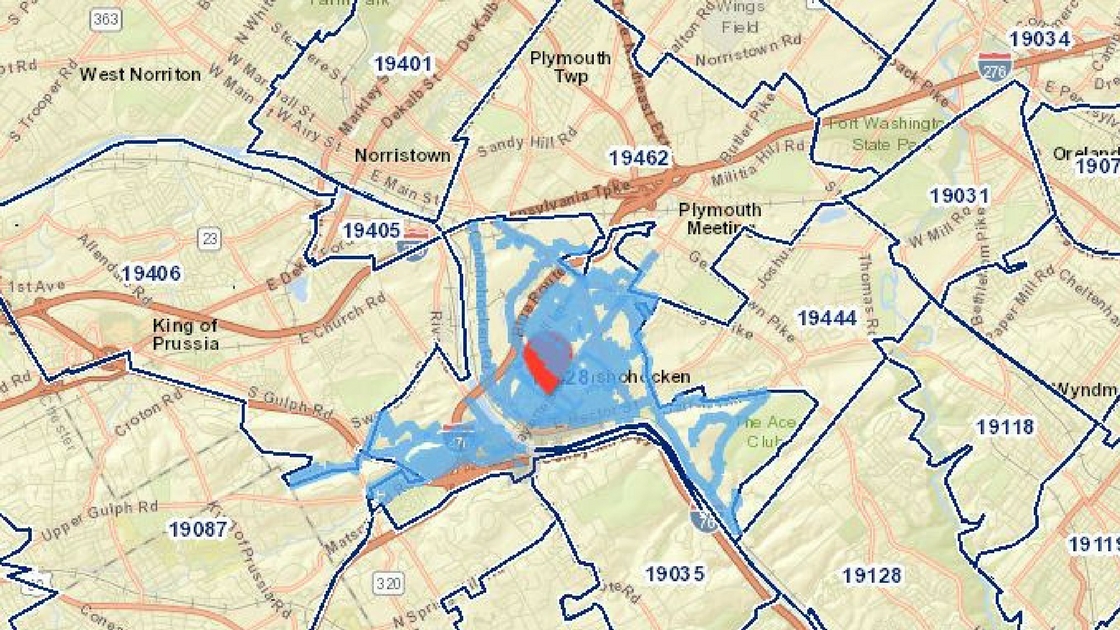 Look at Data on 19428 Postal Routes MoreThanTheCurve