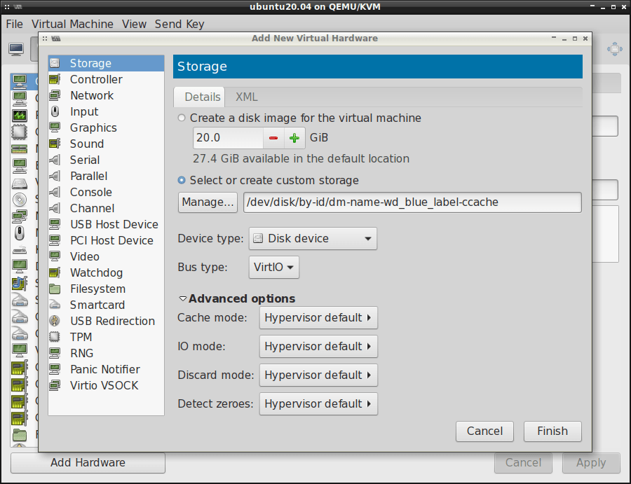 Wirtualizacja QEMU/KVM (libvirt) na Debian Linux Morfitronik