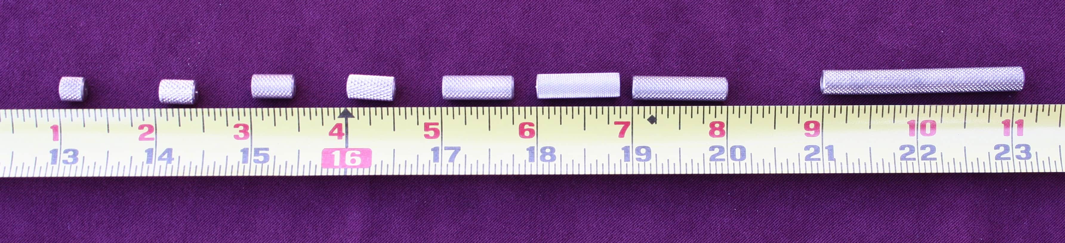 Knurled Inserts Hinges