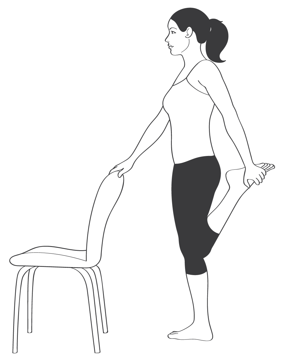 StandingQuadStretch Massage Massage in Watertown Ma