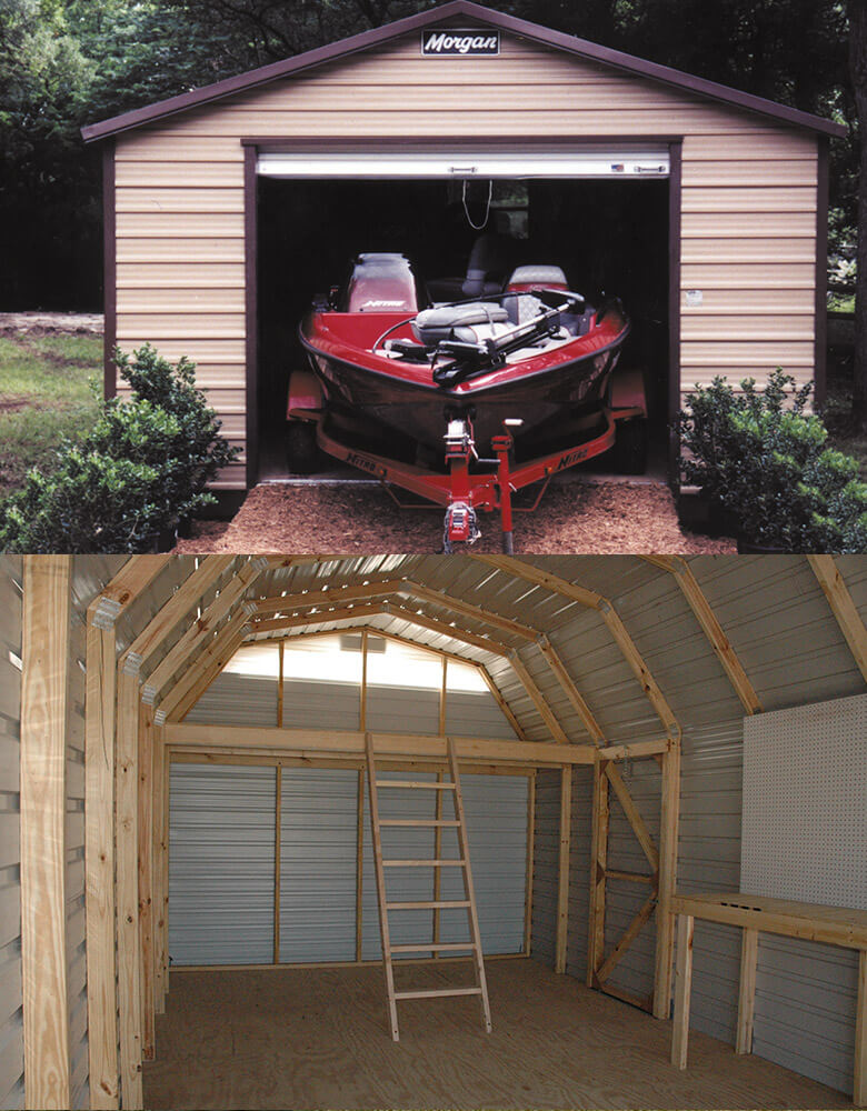 Custom Built Backyard Storage 61 Years Experience Buildings
