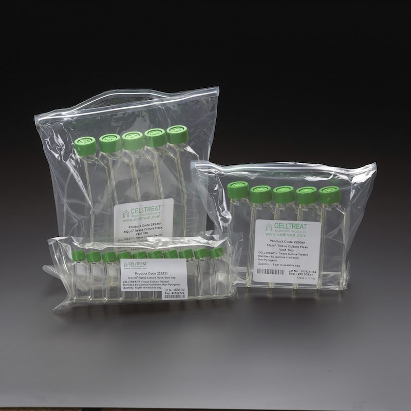 Celltreat T75 Cell Culture Flasks ⋆ Scientific