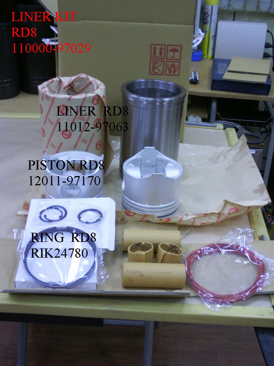 RD8 1100097029/NISSAN LINER KIT/Liner Kits AUTOPARTS PRODUCTS