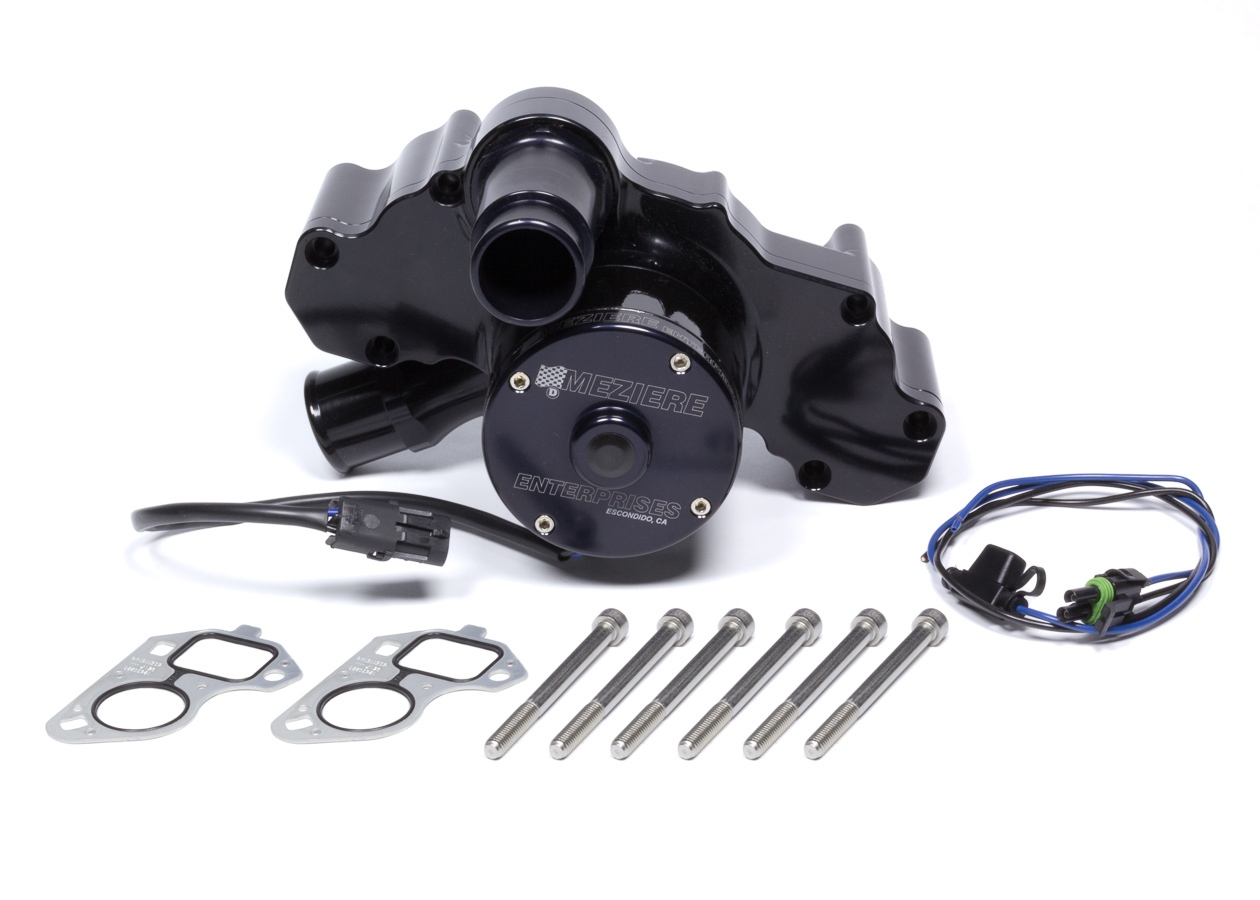 GM LSX Race Water Pump 55 GPM Electric MEZWP333S Morin Performance