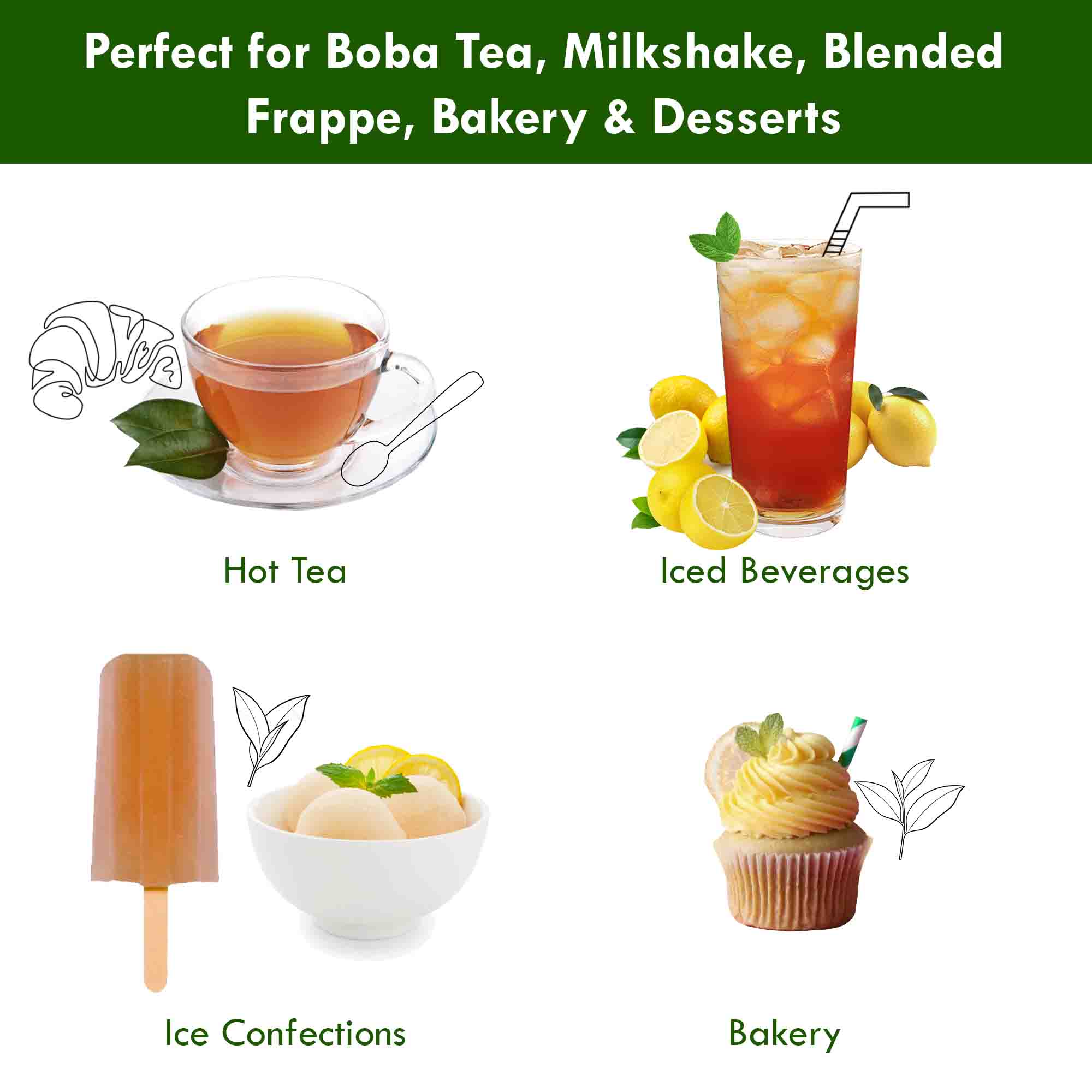 Lemon Iced Tea Powder 1kg (30+ drinks) Shop Moriyama Teahouse