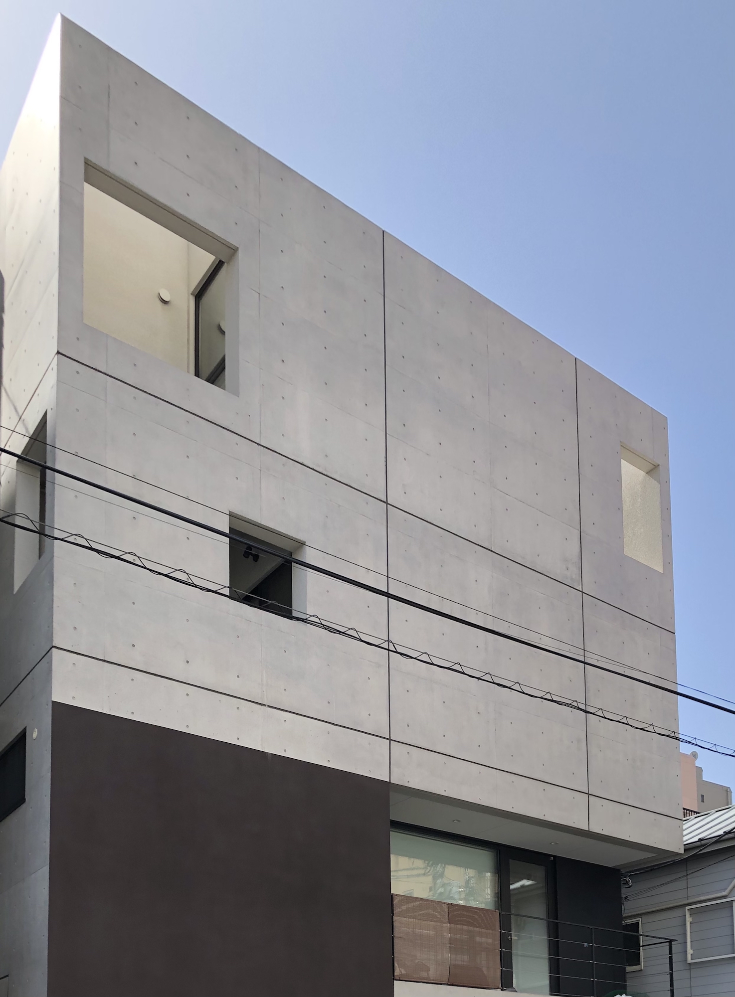 Double Wall Houseの外壁 / Exterior wall of Double Wall House Moriyoshi