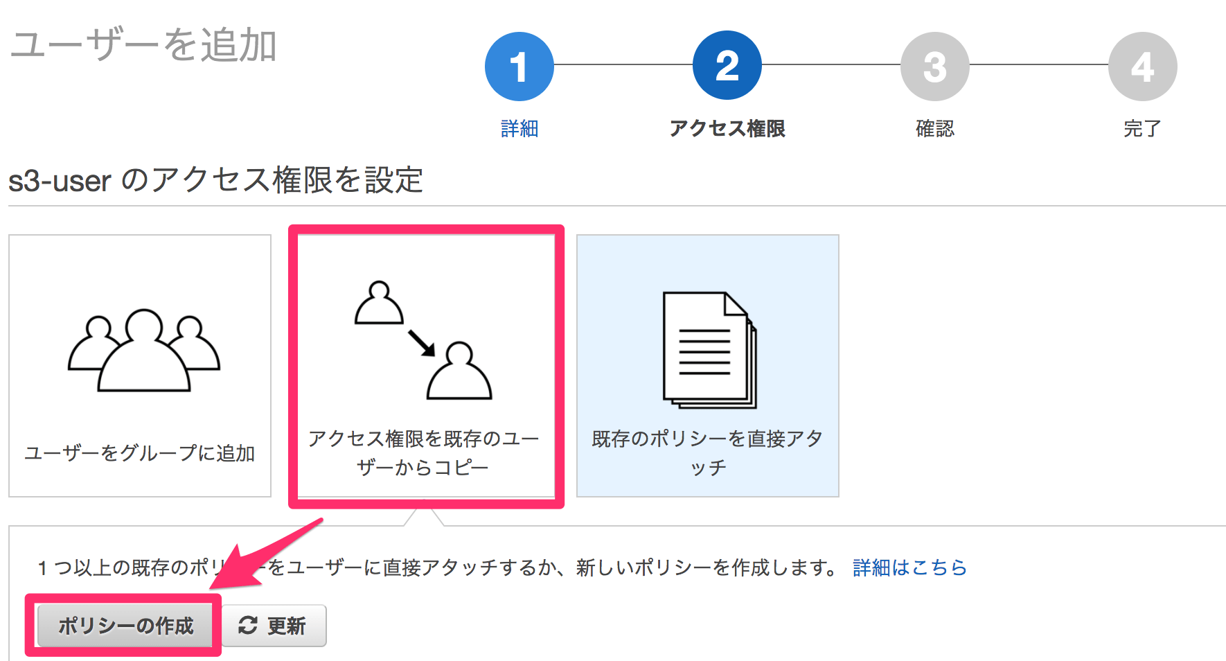 AWSのS3だけ使えるIAMの作成手順 酒と涙とRubyとRailsと