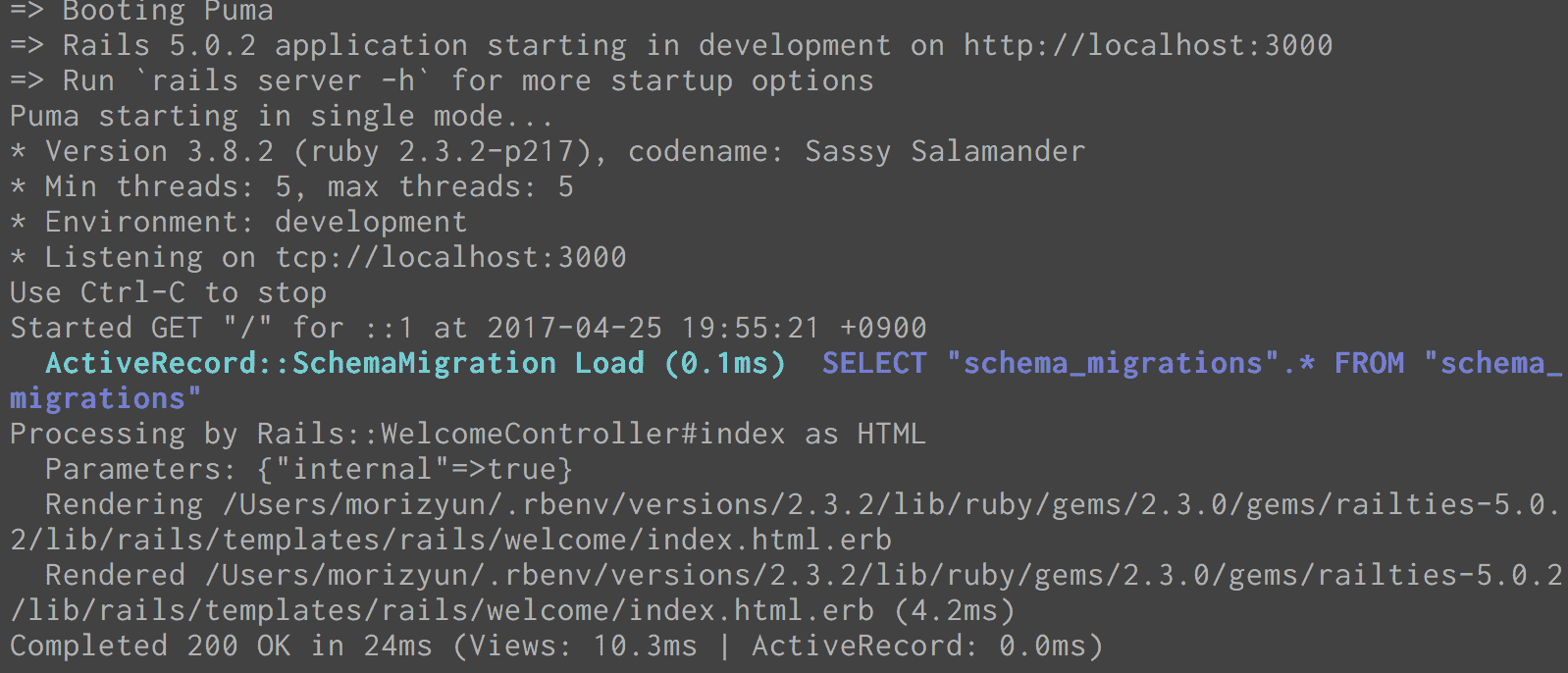 Railsのログについて(Rails.logger) 酒と涙とRubyとRailsと