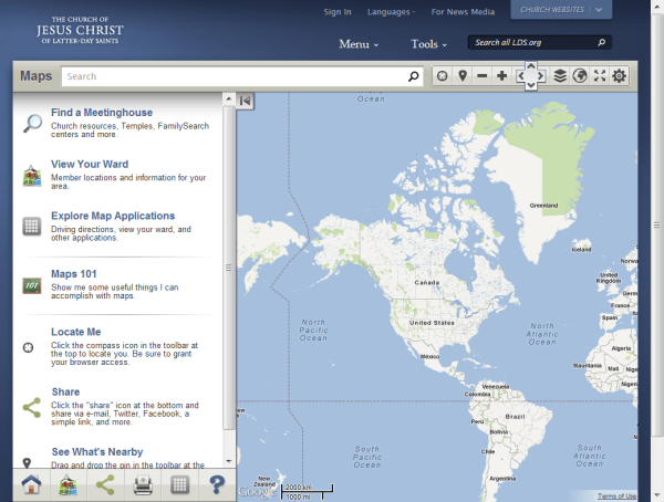 Lds Ward Boundaries Map How to Print a Ward Map & Organize Emergency Prep Mormon Life Hacker