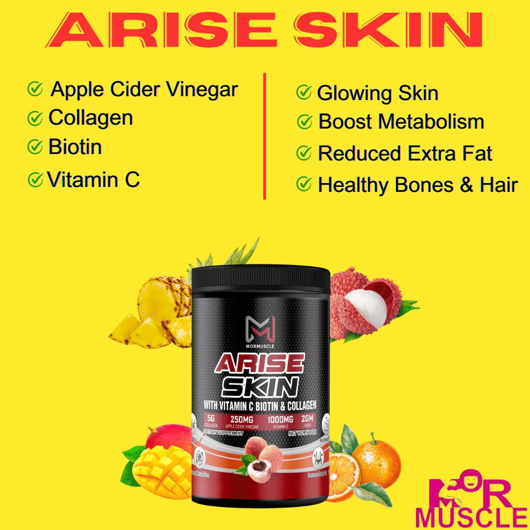 ARISE SKIN Apple Cider Vinegar, Vitamin C, Collagen, Biotin