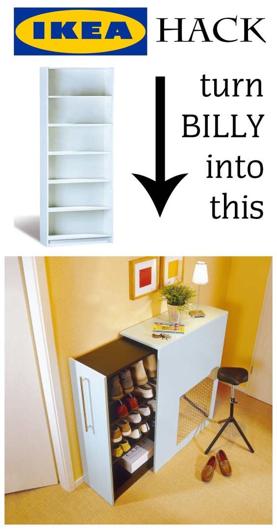 Ikea Billy Bookcase Hack Shoes The Studio Apartments
