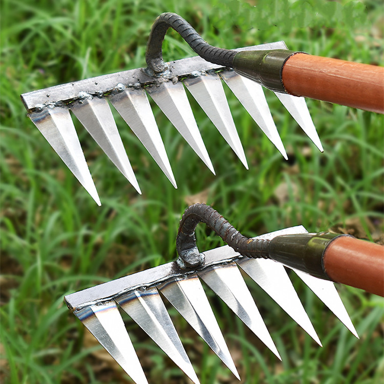 Weeding Hoe Rake Farm Tool Weeding Scarifier Artifact Agricultural