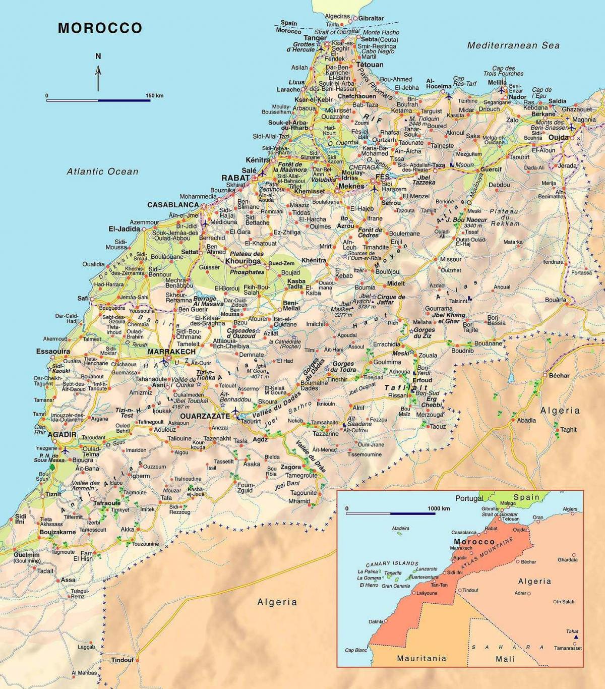 Navigating Morocco A Comprehensive Guide To Google Maps Lordran Map