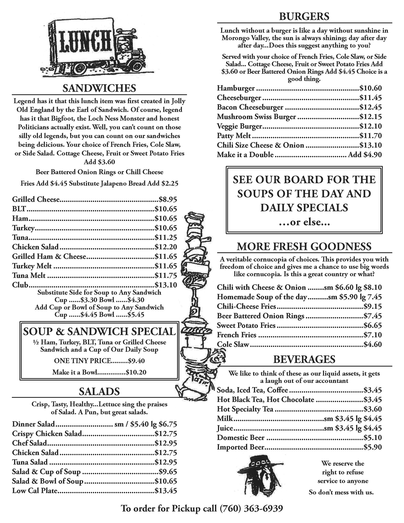 Morongo Valley Café