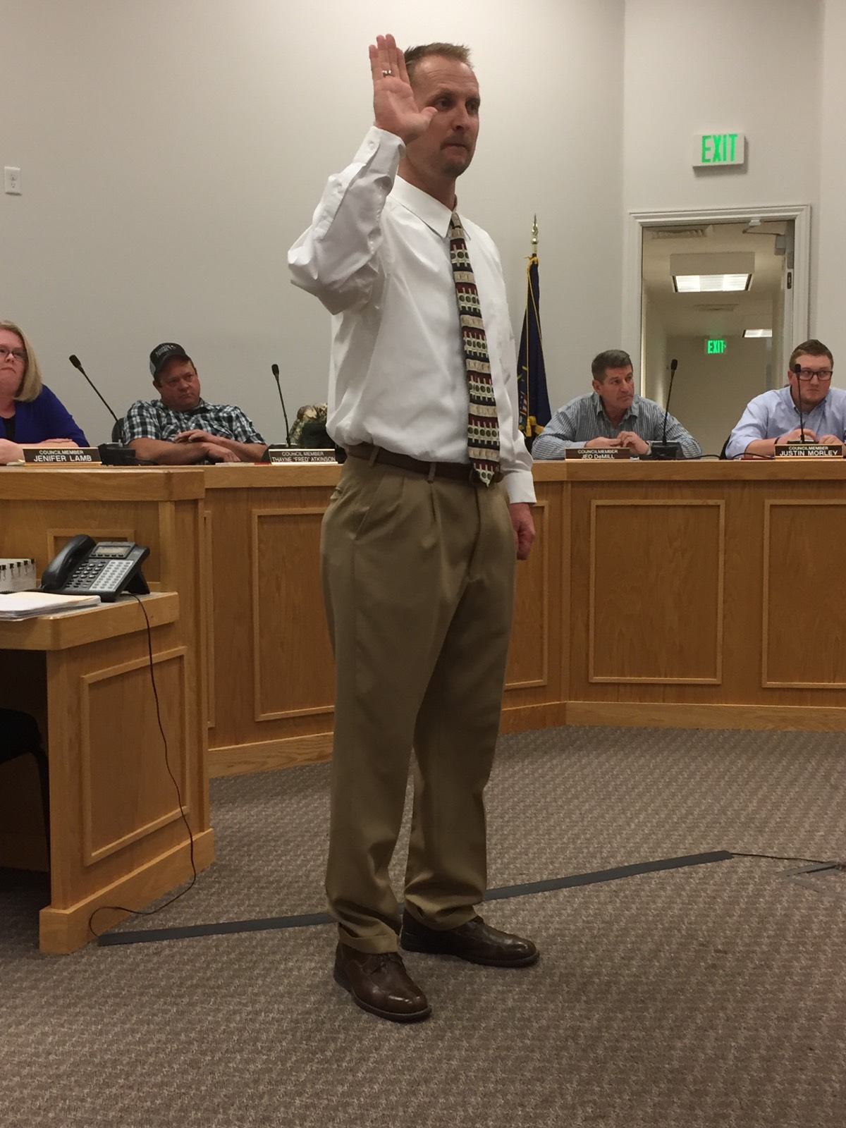 New Mayor & Councilmembers Take Office Moroni City